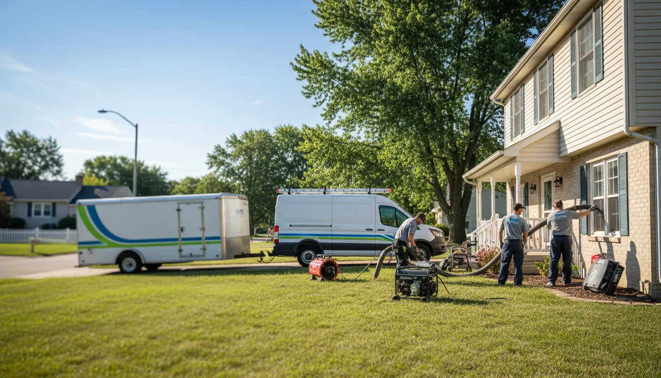 Flooded Basement Restoration And Cleanup With Repair in Belcourt, ND near me